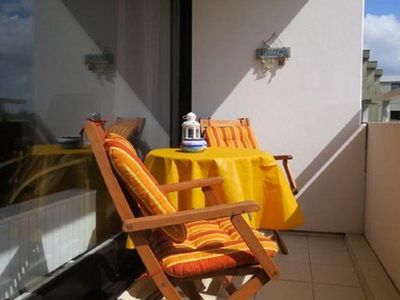 sonniger Balkon