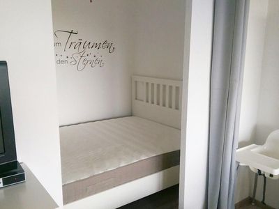 Elternschlafzimmer mit Deckenventilator