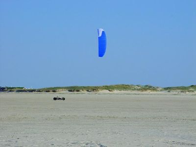 Kite-Buggy üben