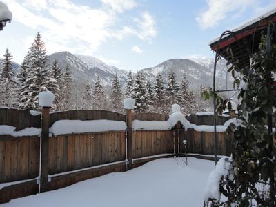 Ausblick Garten