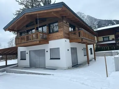 Haus im Winter