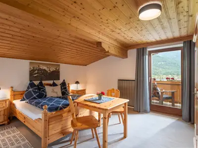 Ferienwohnung Laiminger Schlafzimmer #1