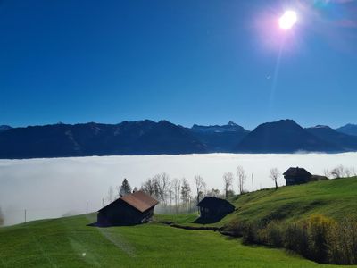 Geniesse relaxt die Sonnenseite über dem Nebelmeer - Einfach GRANDIOS!!!