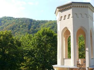 Turmwohnung - Blick in das Bodetal