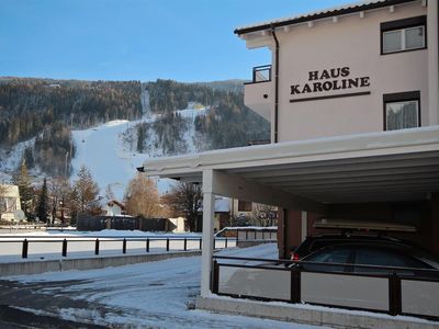 Haus Karoline mit Blick zum Planai Zielhang