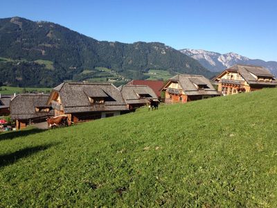 Almhütte im Herbst