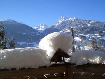 Schnee am Balkon!!!