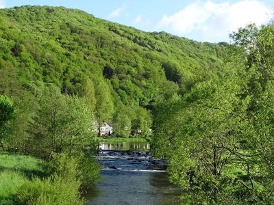 Blick von der Fußgängerbrücke