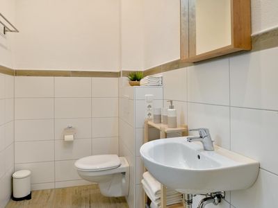 Badezimmer  Ferienwohnung Klosterstraße