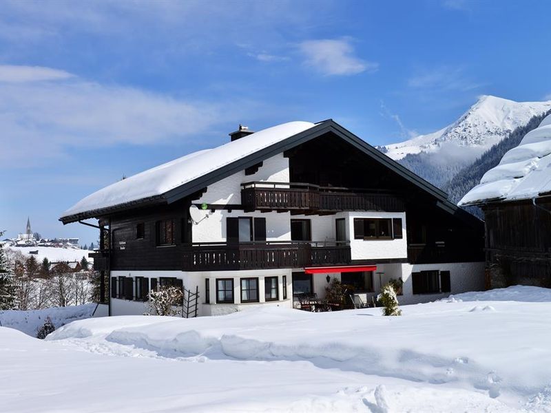 Gästehaus Bender im Winter 