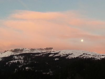 Kleinwalsertal Ifen mit Mond