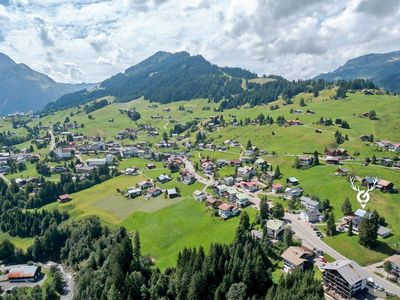 Blick auf Hirschegg