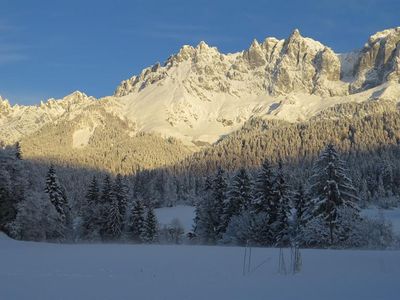 Ausblick hinter dem Haus