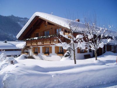 Haus Wankleiten im Hochwinter