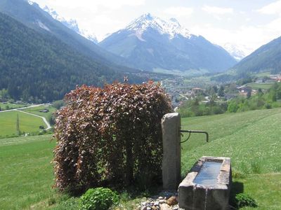 Brunnen mit Panoramablick