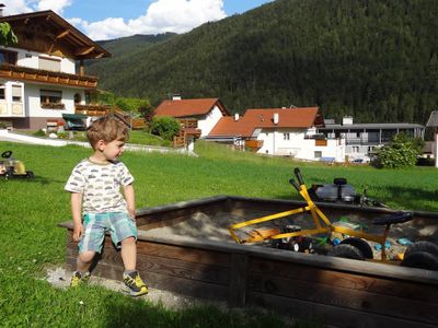 Damelerhof Stubaital Sandkiste