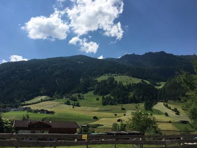 Ausblick vom Garten