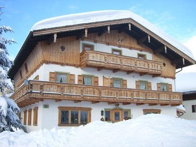 Haus Amann im Winter