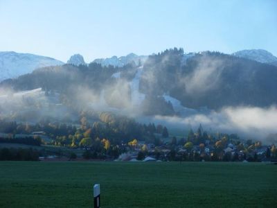 Blick auf Buching und Buchenberg