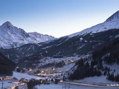 Ortsaufnahme Sölden Winter