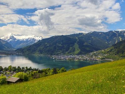 Blick auf Zell am See vom Mitterberg