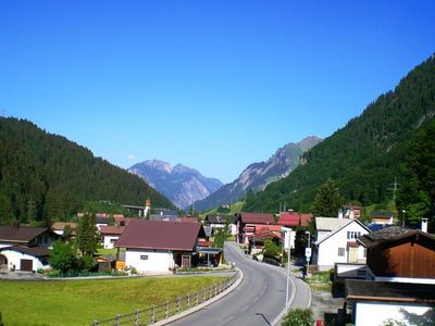 Aussicht vom Balkon