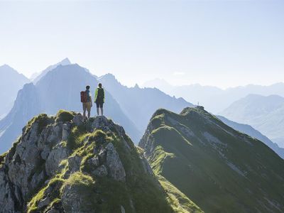 Berge erklimmen im Klostertal