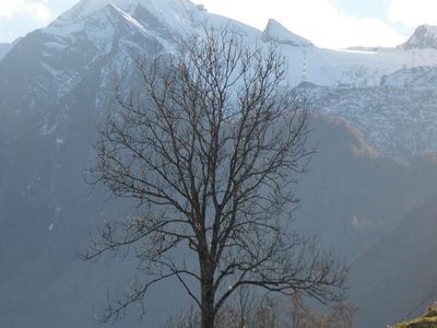 herbstlicher Ausblick auf Kitzsteinhorn