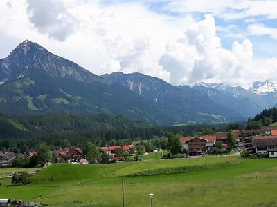 Ausblick vom Balkon