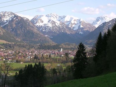 Aussicht Richtung Oberstdorf