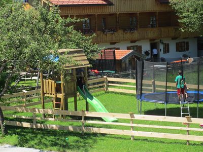 Spielplatz am Haus