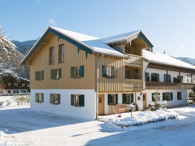 Gästehaus im Winter