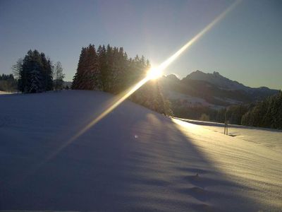 Winterimpression Biohof Haus Wieser Abtrenau