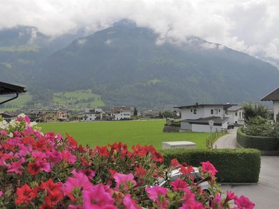 Ausblick vom Balkon