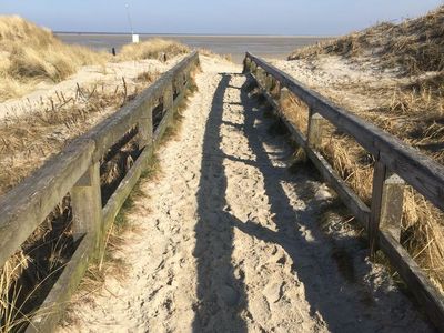 Strandzugang in greifbarer Nähe