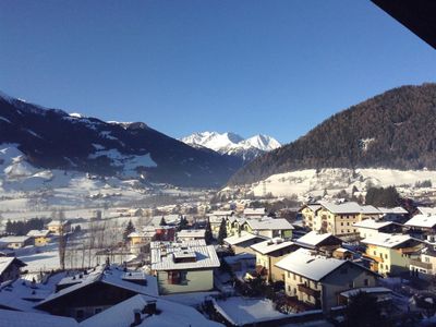 Ausblick im Winter vom Ferienhaus Sonnenhang