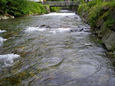 hinter dem Haus Seebach