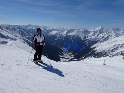 Blick vom Ankogl zum Haus Rieger_A