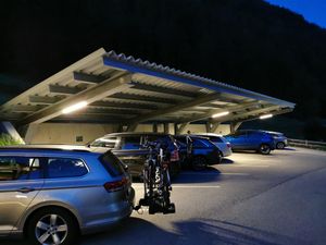 Carport - Nacht