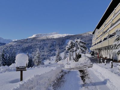 Hausansicht  mit Blick auf Ifen