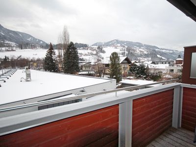 App. Ulli - Balkon mit Blick auf die Hochwurzen