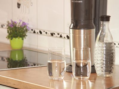 SodaStream vorhanden - kein Schleppen von Wasser