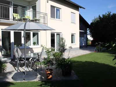 Die Terrasse der Wohlfühl-Fewo