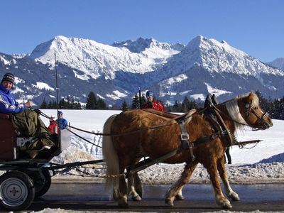 Kutschfahrt durch die Hörnerdörfer