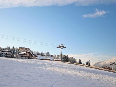 400 Meter vom Pisteneinstieg entfernt