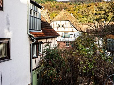 Blick vom Balkon