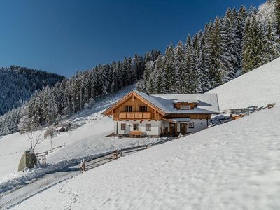 Winteraufnahme - Almchalet Linharterhof