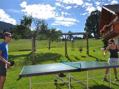 Spielplatz Tischtennis