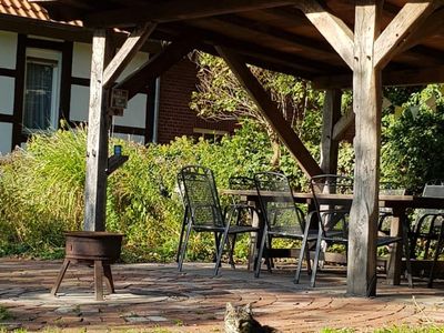 Terrasse am Bauernhaus