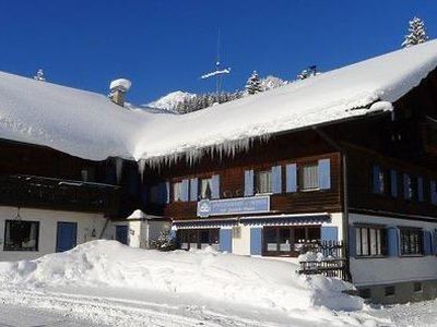 Nagelfluhaus Hirsch - Winter